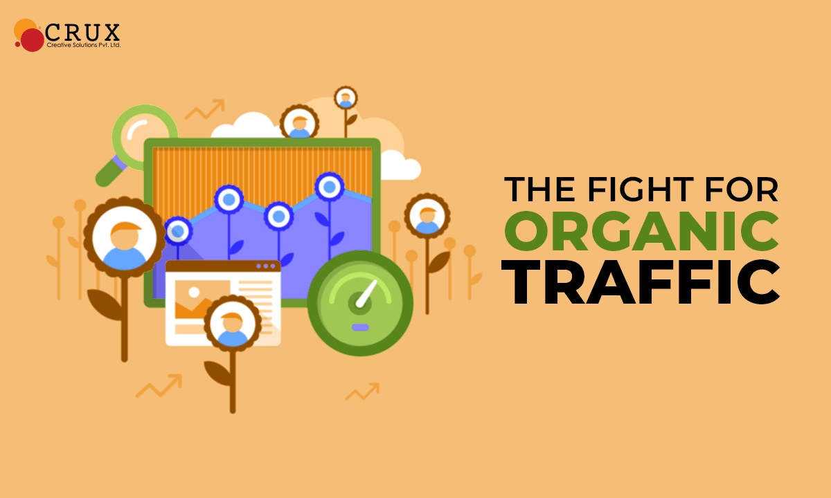 The Fight For Organic Traffic - Crux Creative Solutions